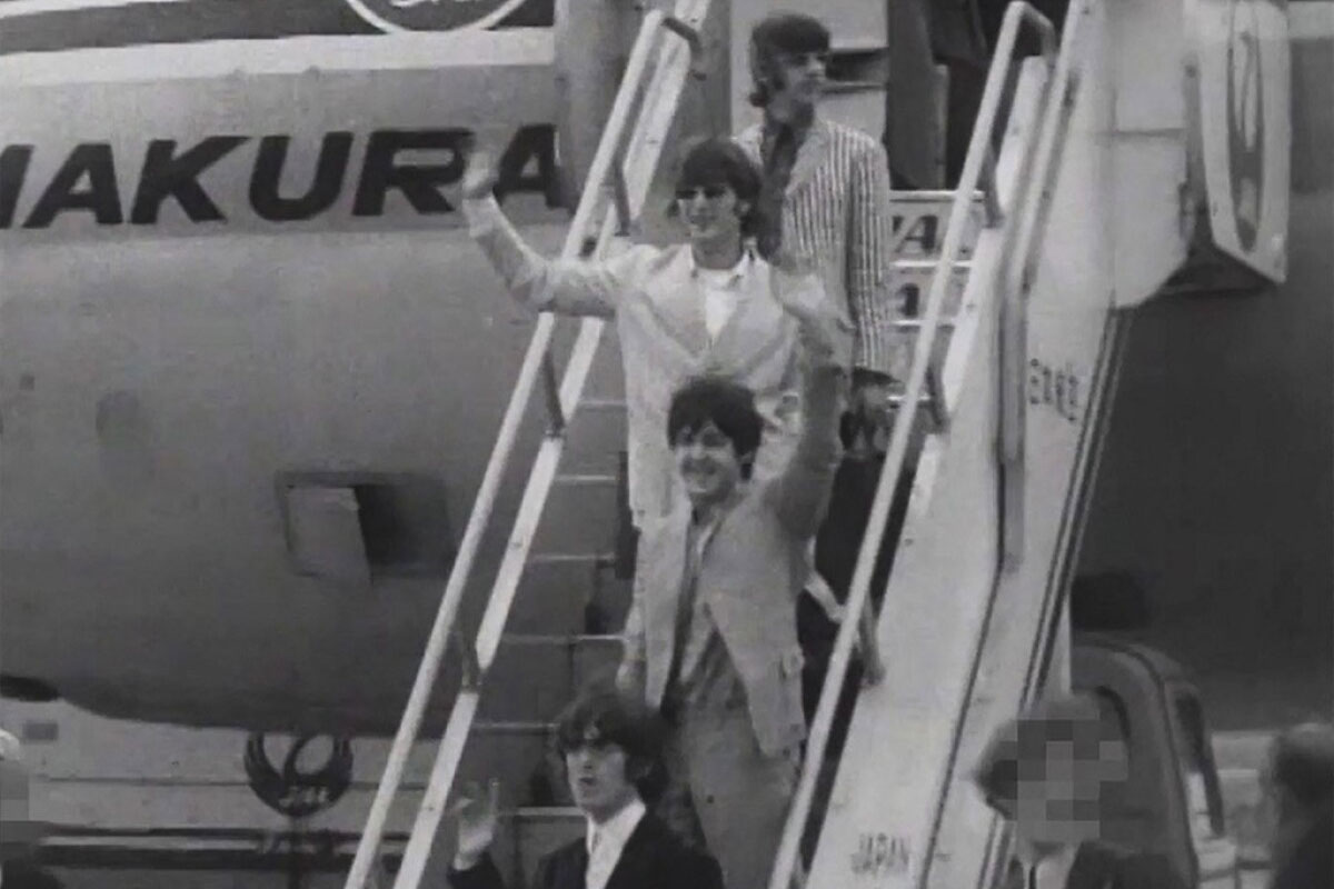 Testimonio histórico: difunden un video inédito de la única gira de The Beatles en Japón