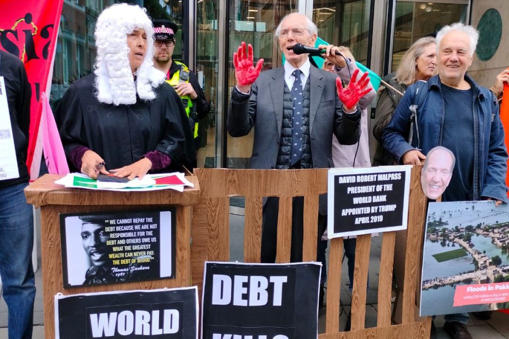 Olsson: "El FMI tiene que anular las deudas financieras ilegítimas ante la grave crisis climática"