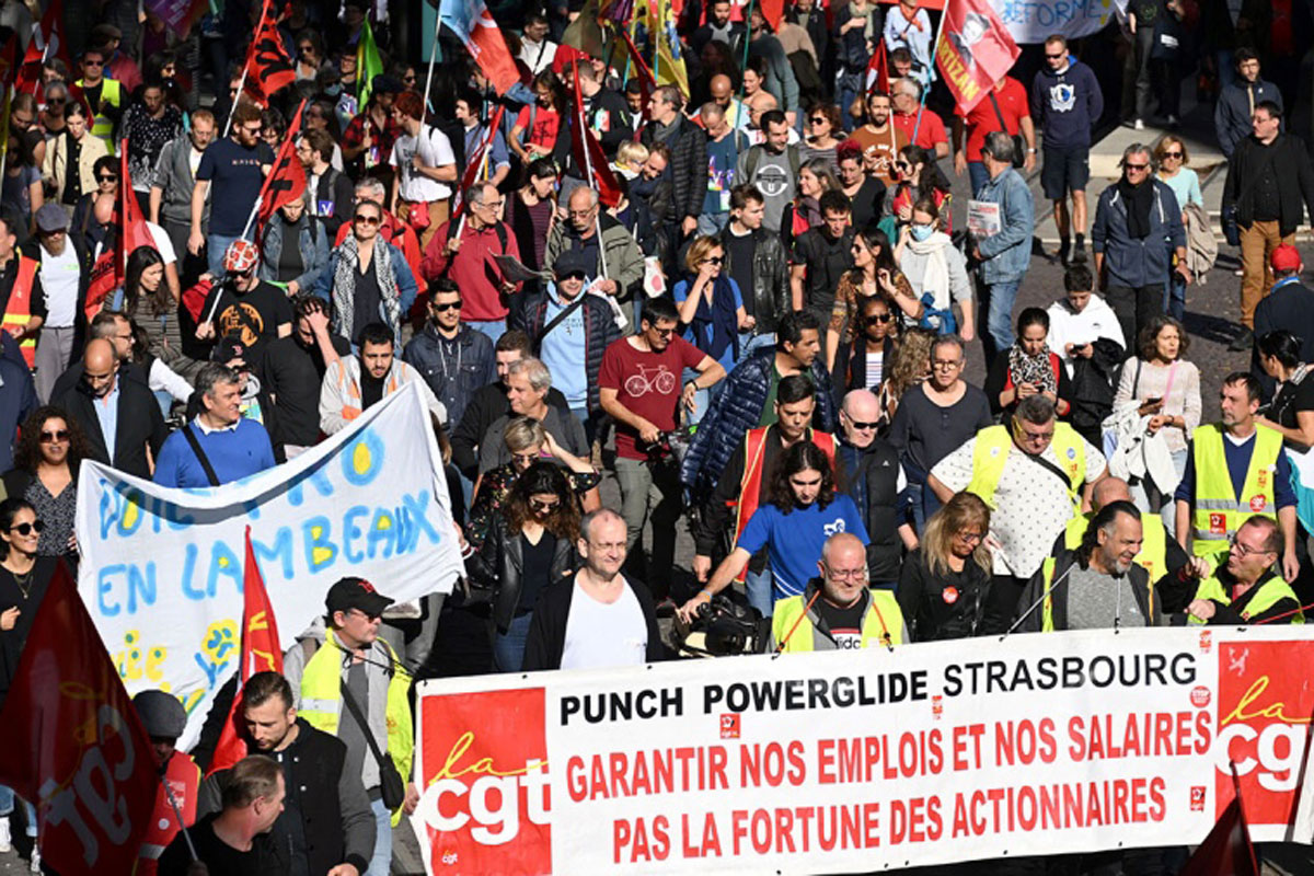 Francia: fuerte impacto en el transporte público por la huelga general