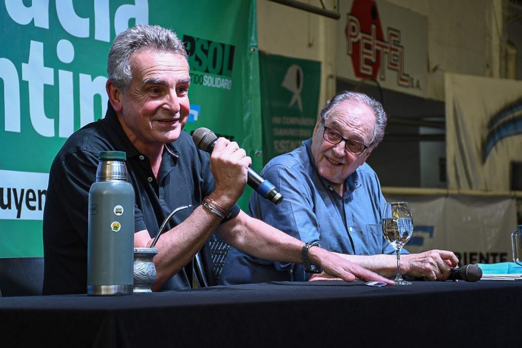 Rossi y Heller, en apoyo al Frente de Todos y en defensa de la democracia