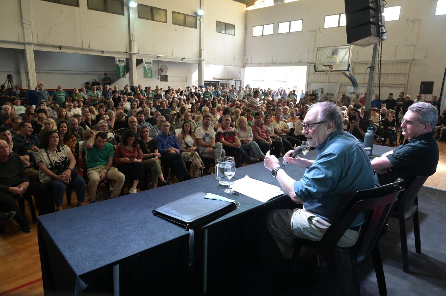 Rossi y Heller, en apoyo al Frente de Todos y en defensa de la democracia