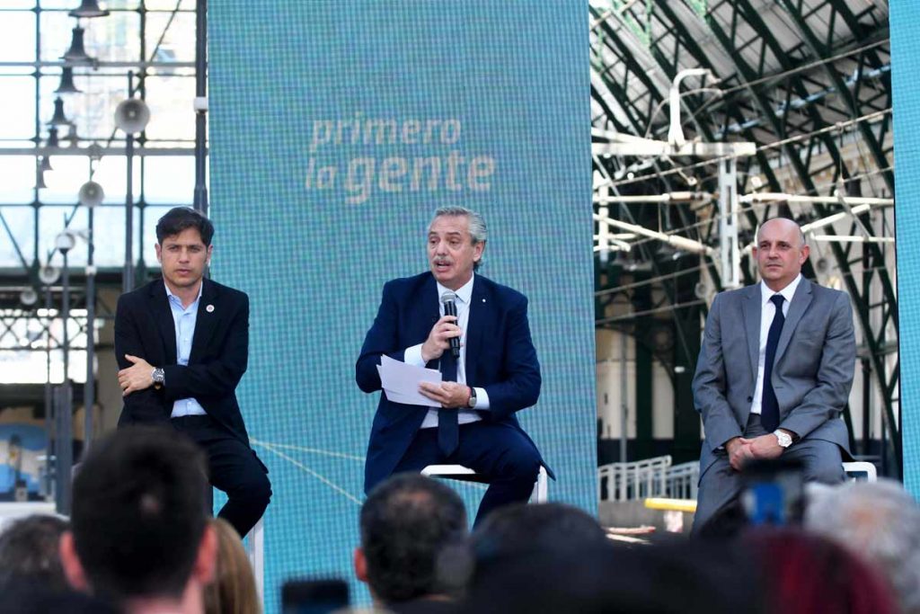 Con críticas al macrismo, Fernández y Kicillof inauguraron una obra clave en La Plata 1 Con críticas al macrismo, Fernández y Kicillof inauguraron una obra clave en La Plata