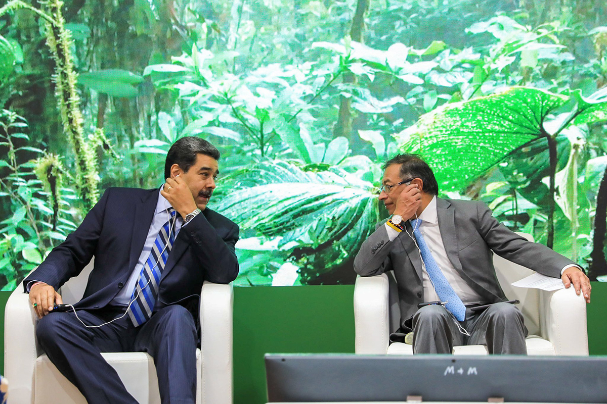 Petro y Maduro proponen en la COP27 una alianza para proteger el Amazonas