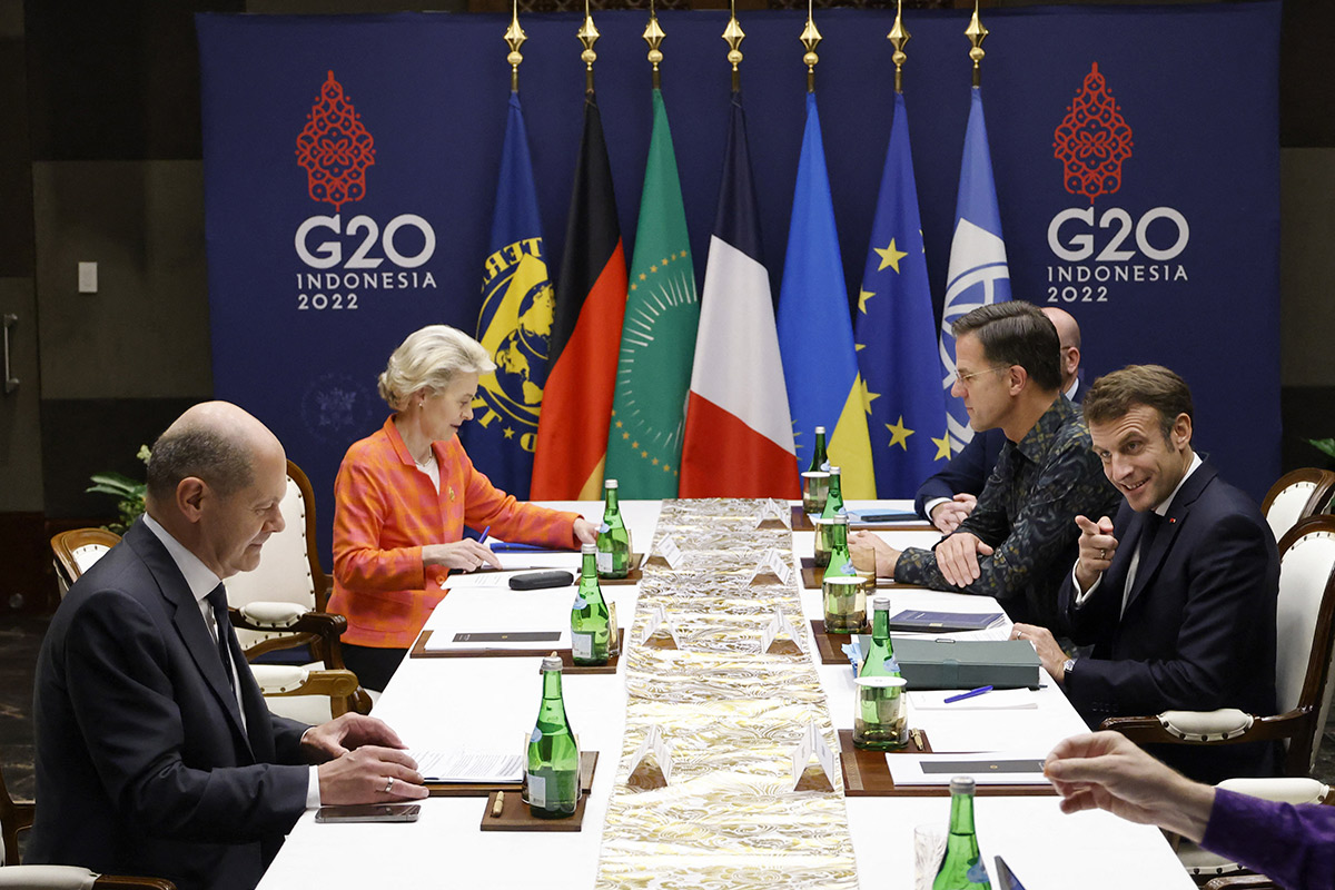 La guerra en Ucrania y la crisis alimentaria dominaron el inicio de la cumbre del G20