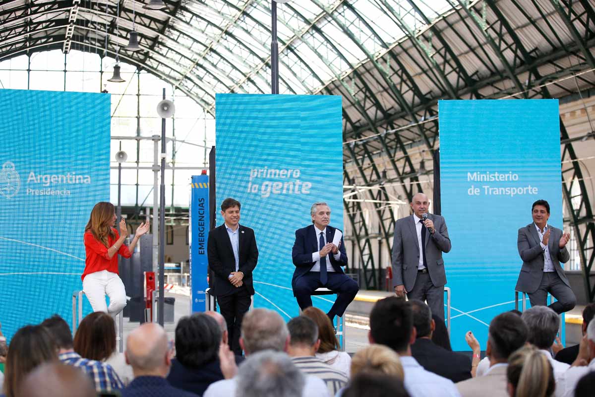 Con críticas al macrismo, Fernández y Kicillof inauguraron una obra clave en La Plata