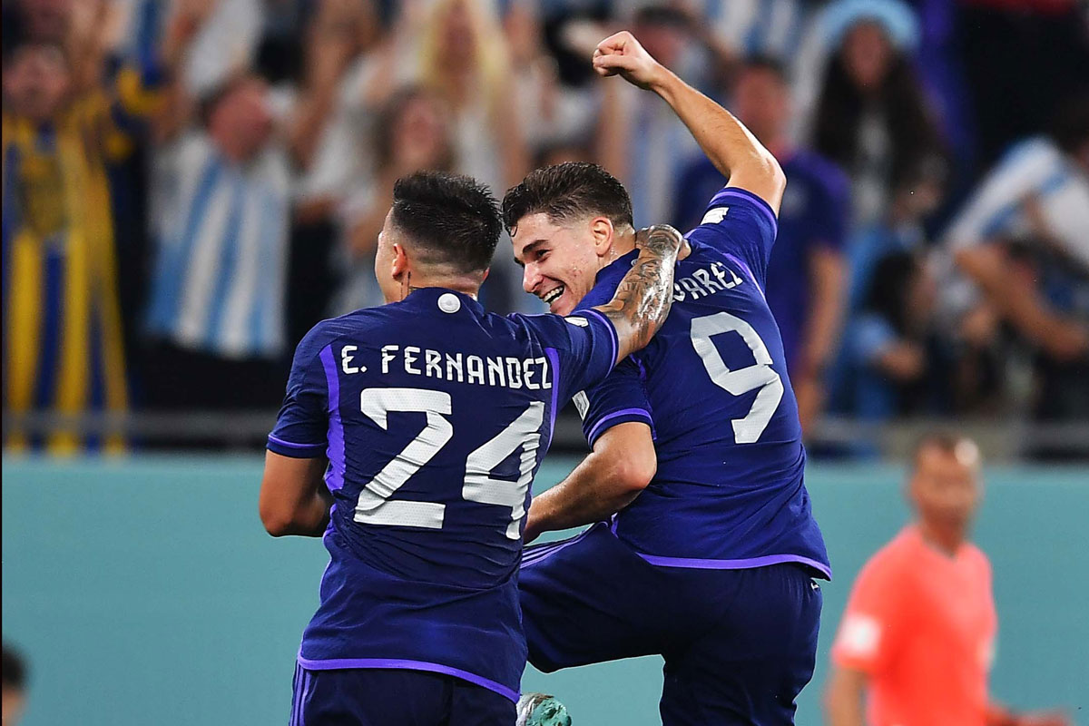 Enzo-Julián: una conexión de River (de nuestro fútbol) a la Selección