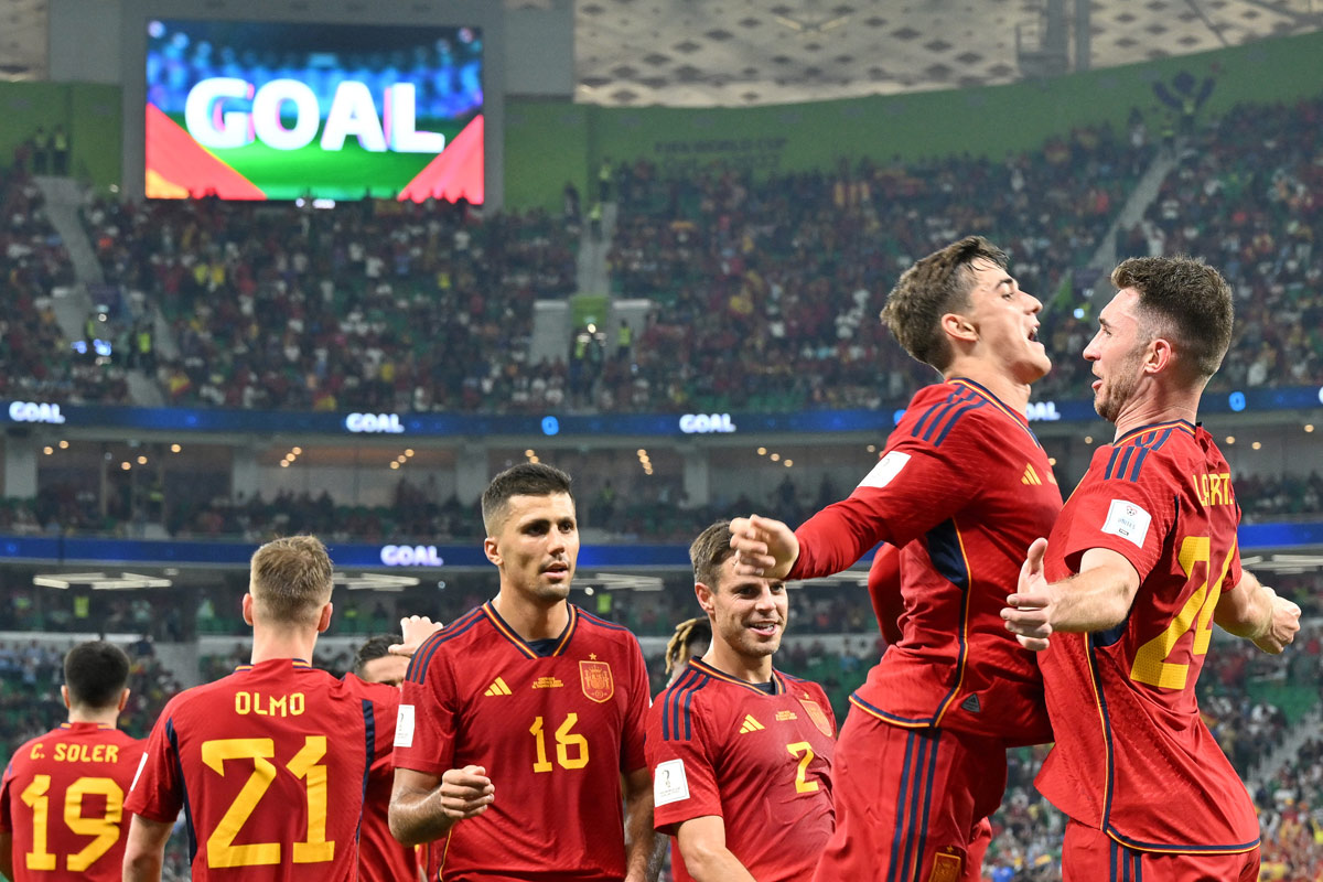 Una joven España se recibió de candidata en 90 minutos: demolió 7 a 0 a Costa Rica