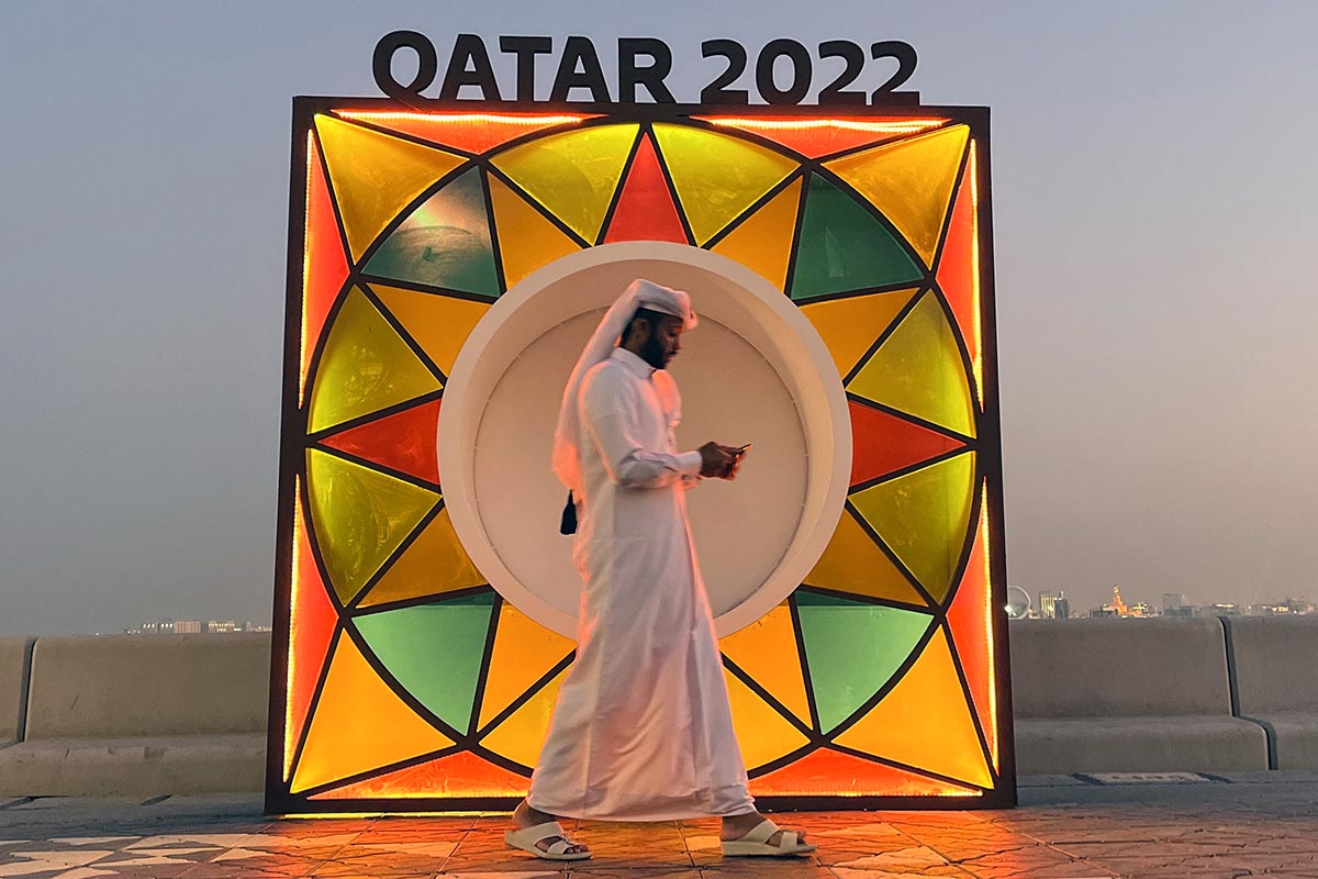Llegamos a Qatar, ¿está bien que estemos acá?