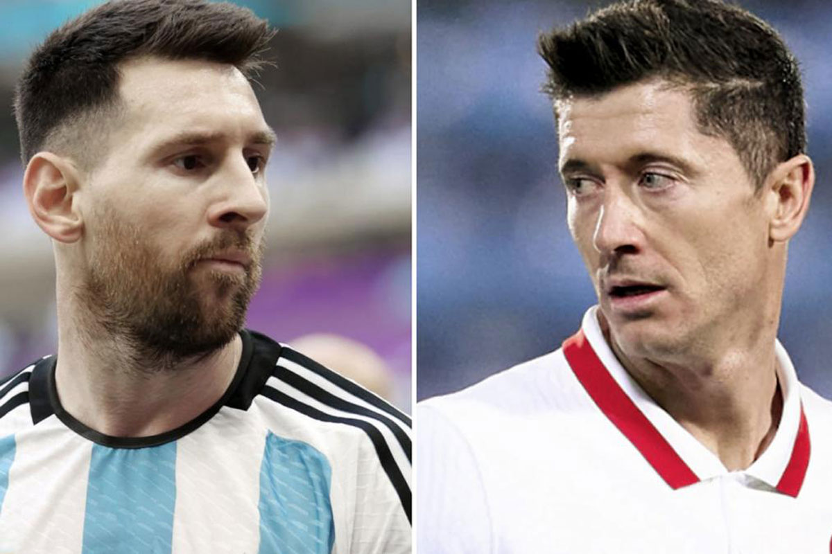 Messi vs. Lewandowski, el primer gran duelo de titanes en el Mundial de Qatar
