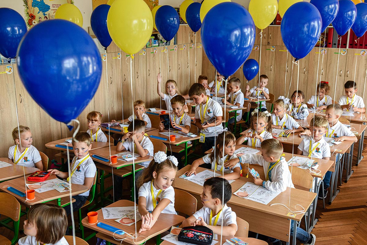 La capital de Ucrania excluyó el idioma ruso de sus programas escolares