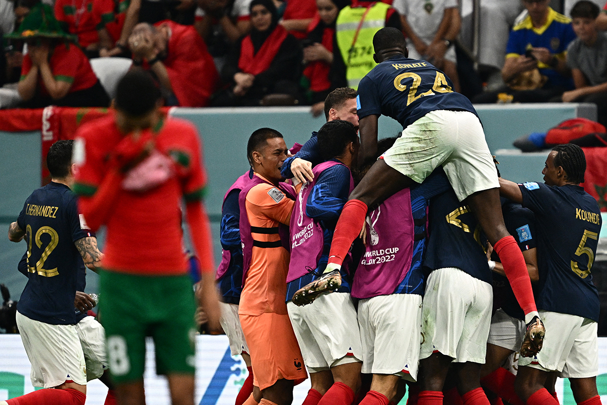 Francia le ganó a Marruecos y definirá el Mundial con Argentina