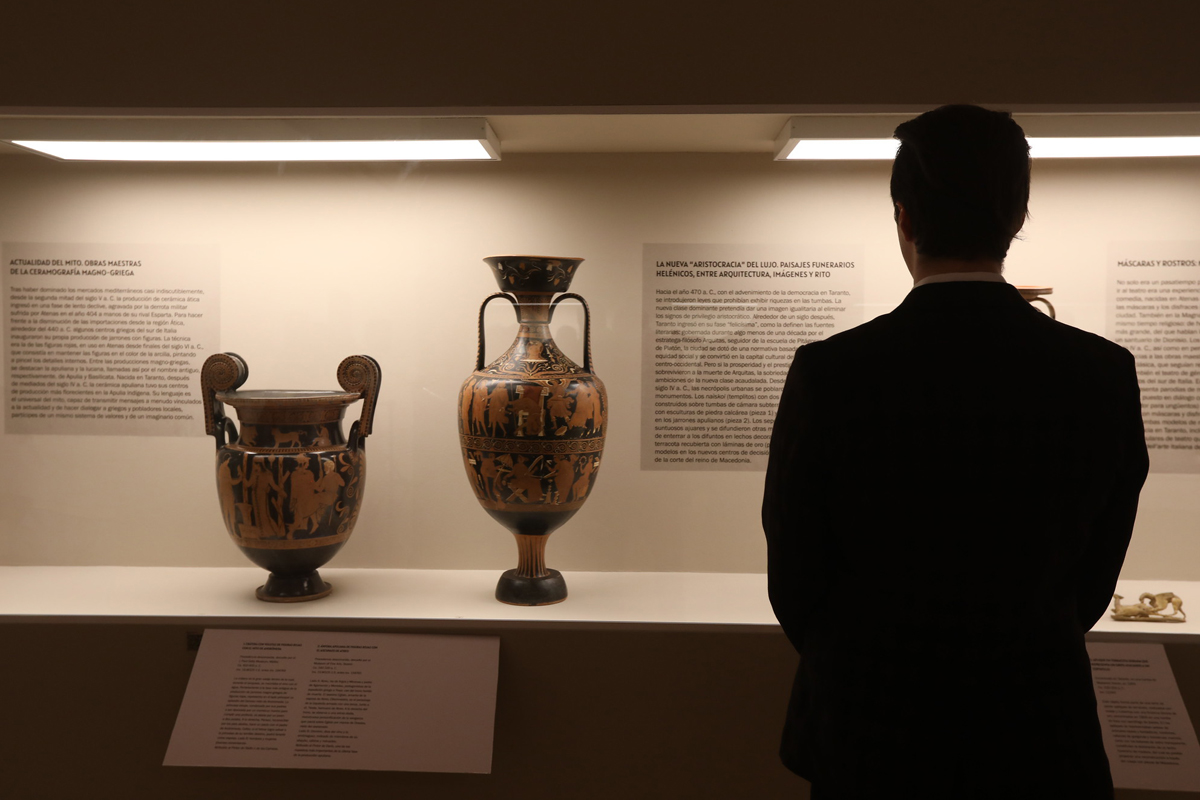 Recuerdos de la antigüedad en el Bellas Artes