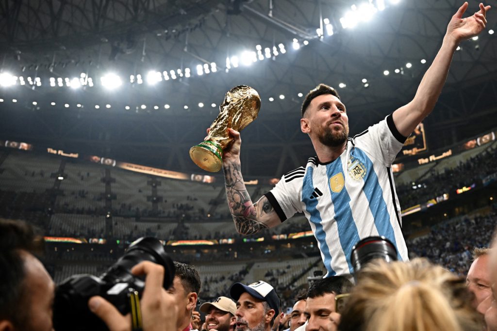 La alegría extra: Messi sigue en la selección "unos partidos más" 1 Messi
