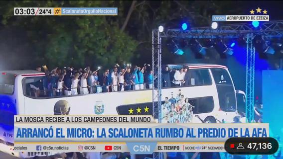 Argentina y su noche inolvidable junto a Messi y la Copa 3 Argentina y su noche inolvidable junto a Messi y la Copa