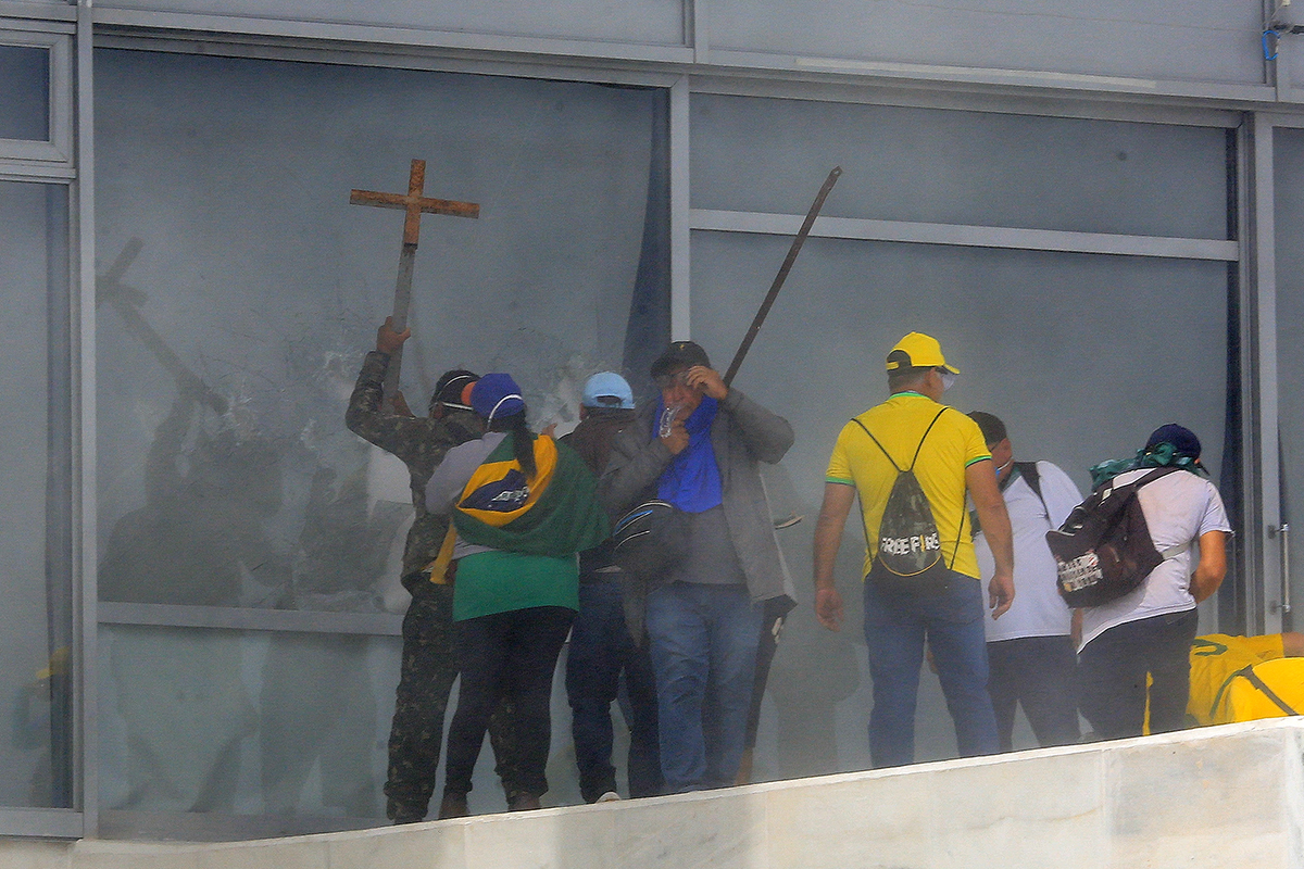 Al menos 45 detenidos por ataques en Brasilia fueron alguna vez candidatos en elecciones