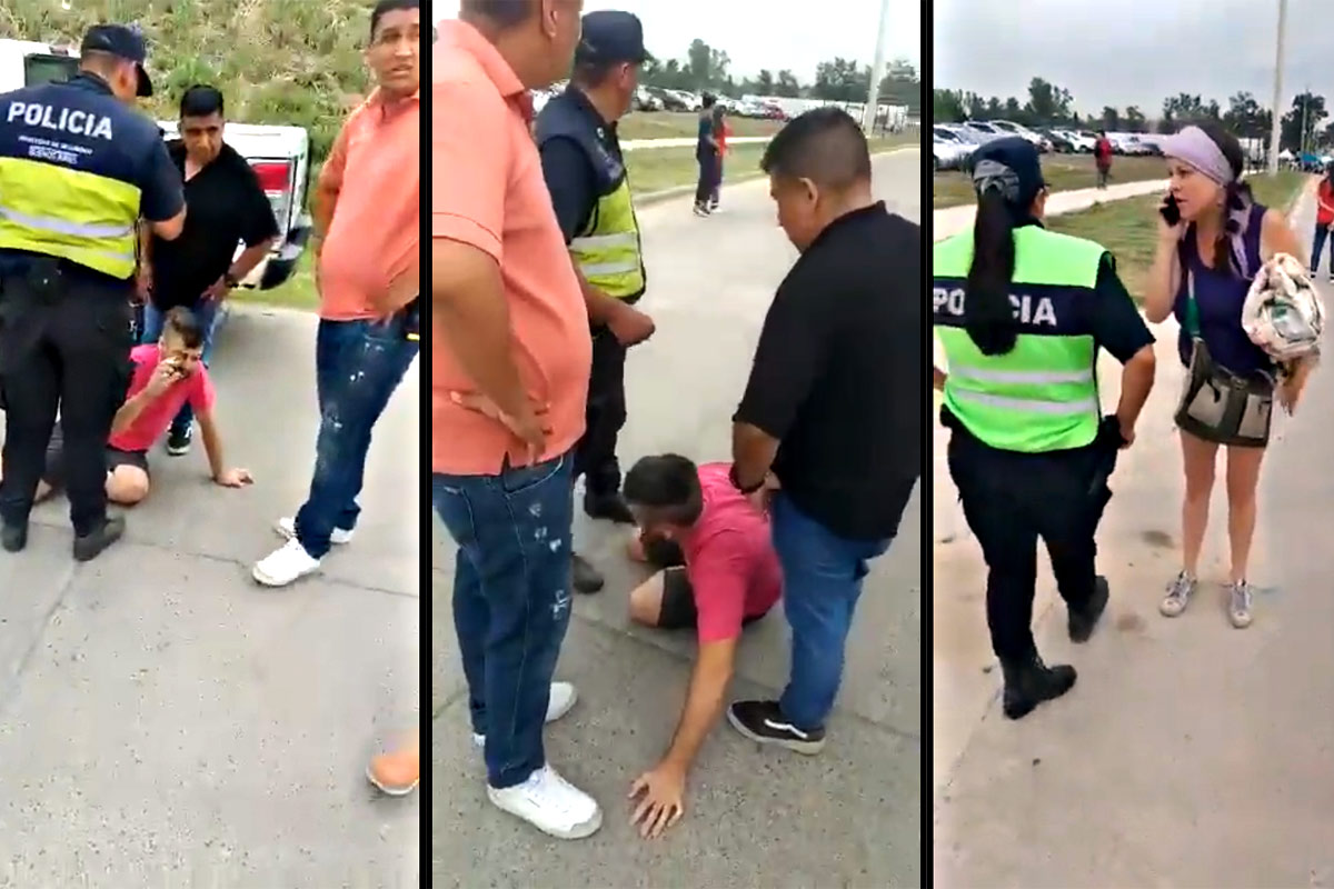 Denuncian la detención de cuatro personas por una «protesta pacífica» durante un acto presidencial