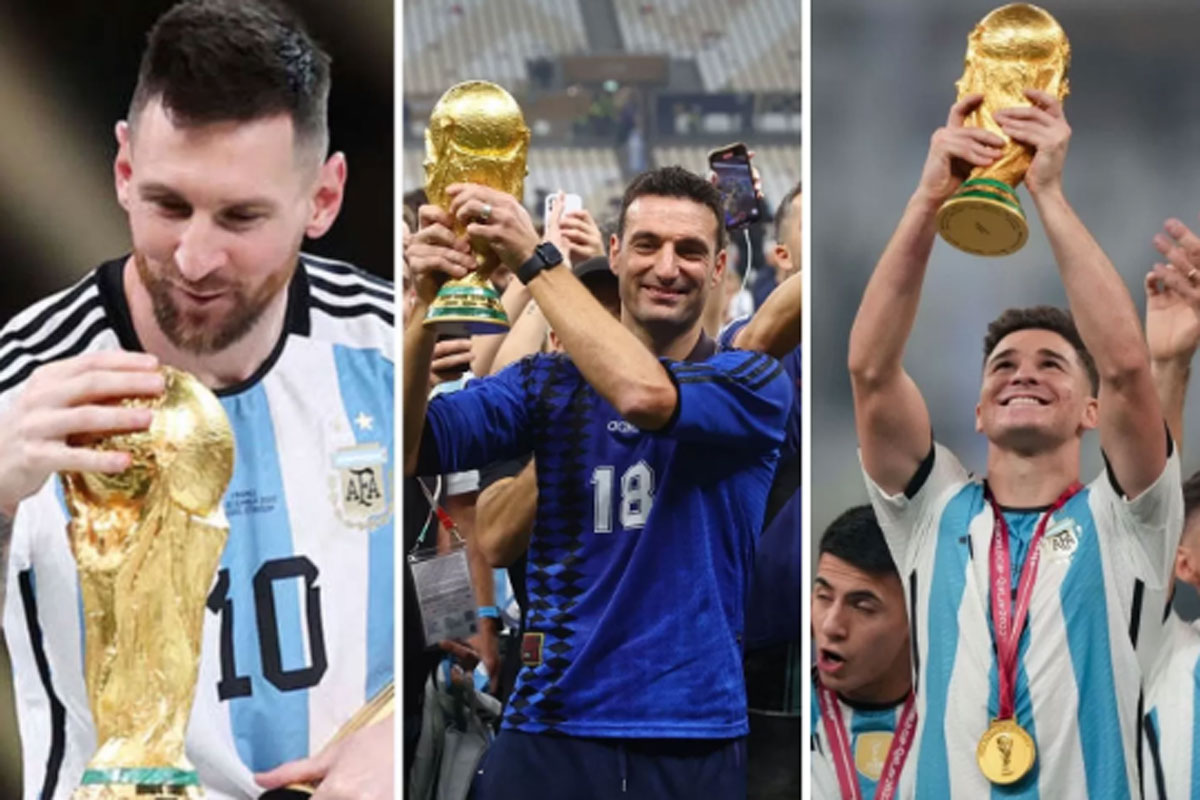 Messi, Scaloni, Julián, Dibu, Metilli y hasta la hinchada fueron nominados al premio The Best