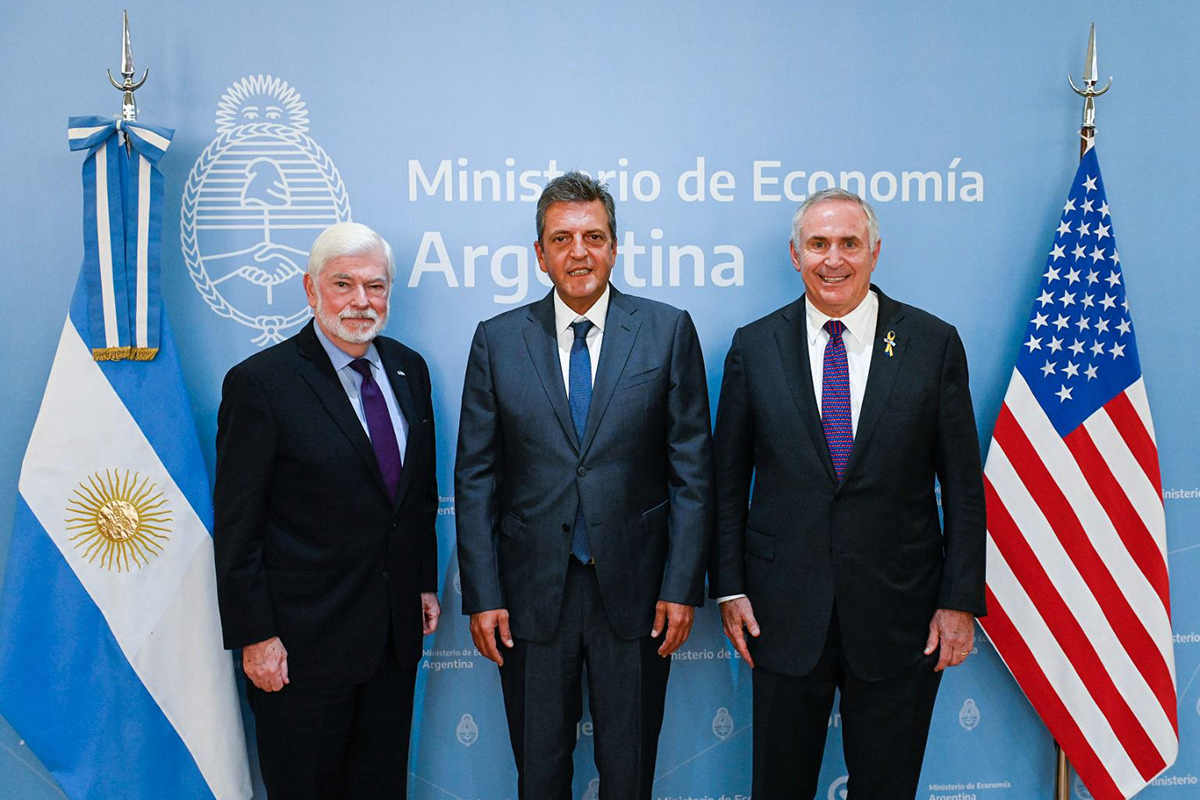 Los detalles económicos de la reunión entre Massa y Dodd, el enviado de Biden