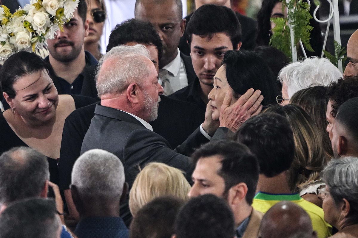 Lula se suma a la despedida que Brasil le rinde a Pelé