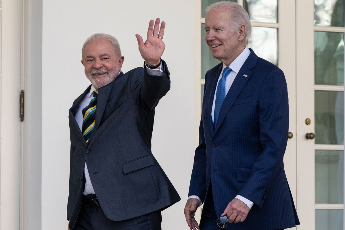 Lula y Biden, juntos y a la par