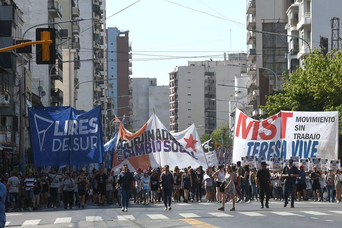 Nueva marcha de Unidad Piquetera contra «la inflación y el hambre»