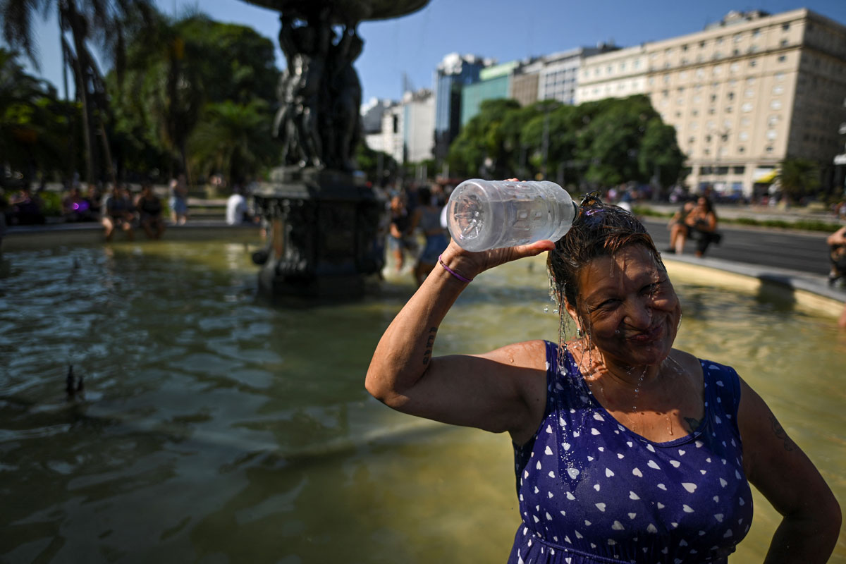 Alerta roja por altas temperaturas en Buenos Aires y se esperan máximas de 36°