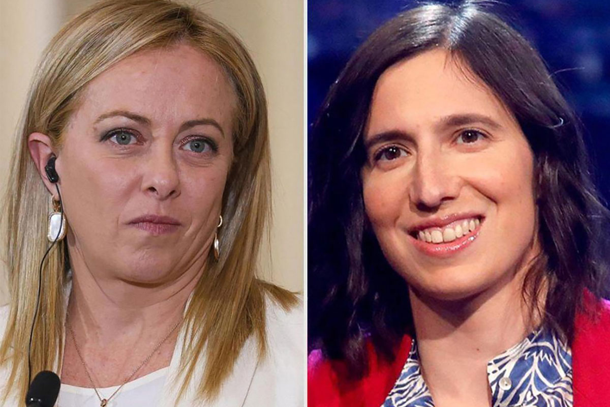 Dos mujeres al poder en Italia: lideran el gobierno derechista y la oposición de centroizquierda