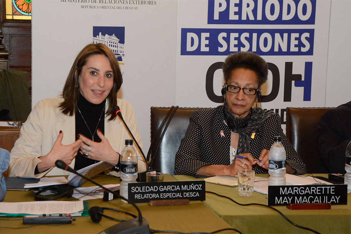 Soledad García Muñoz: «es necesario llevar adelante acciones climáticas que protejan los derechos humanos»