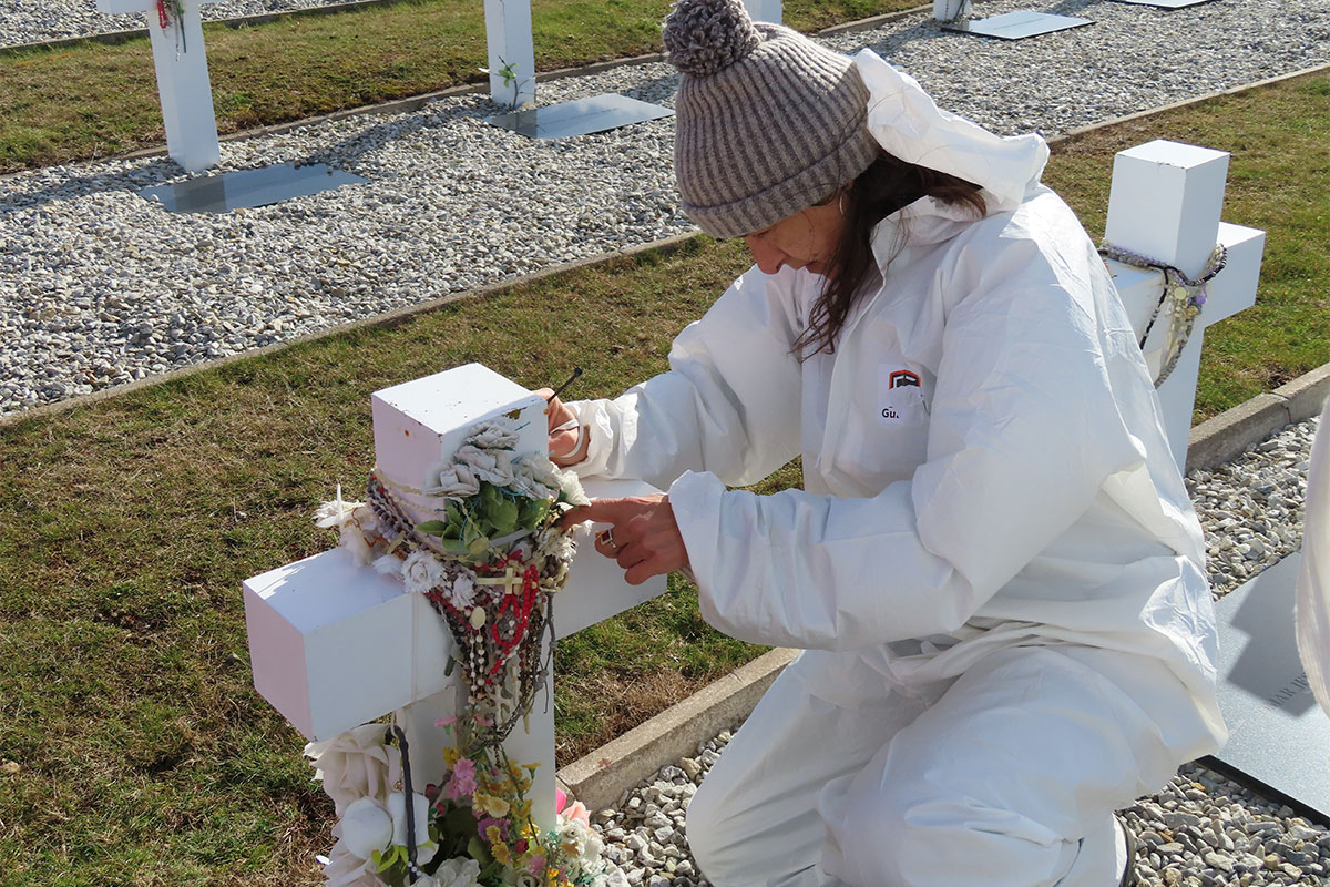 Virgina Urquizu Equipo Argentino de Antropología Forense hoy ya logramos identificar a 120 soldados caídos en Malvinas