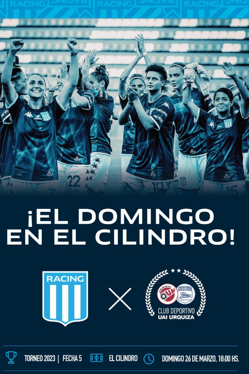 Racing abre el Cilindro al fútbol femenino para festejar sus 120 años