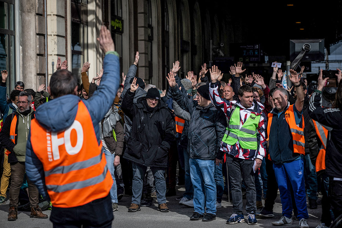 Francia, otra vez en huelga: sindicatos dicen «no» a la reforma jubilatoria de Macron