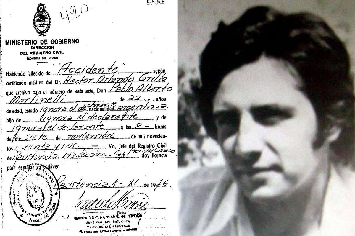 Chaco: una sentencia basada en el derecho a la verdad reconoció el asesinato de un joven durante la dictadura