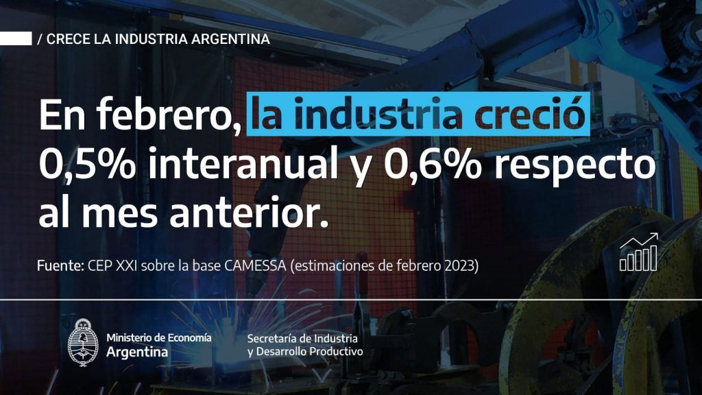 La producción industrial vuelve a crecer en febrero 1 La producción industrial vuelve a crecer en febrero