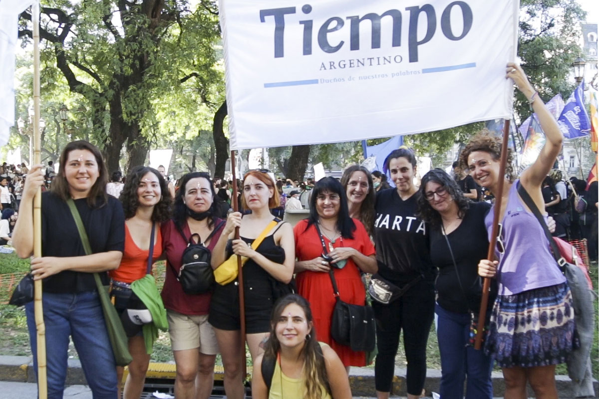 Las trabajadoras de Tiempo paramos