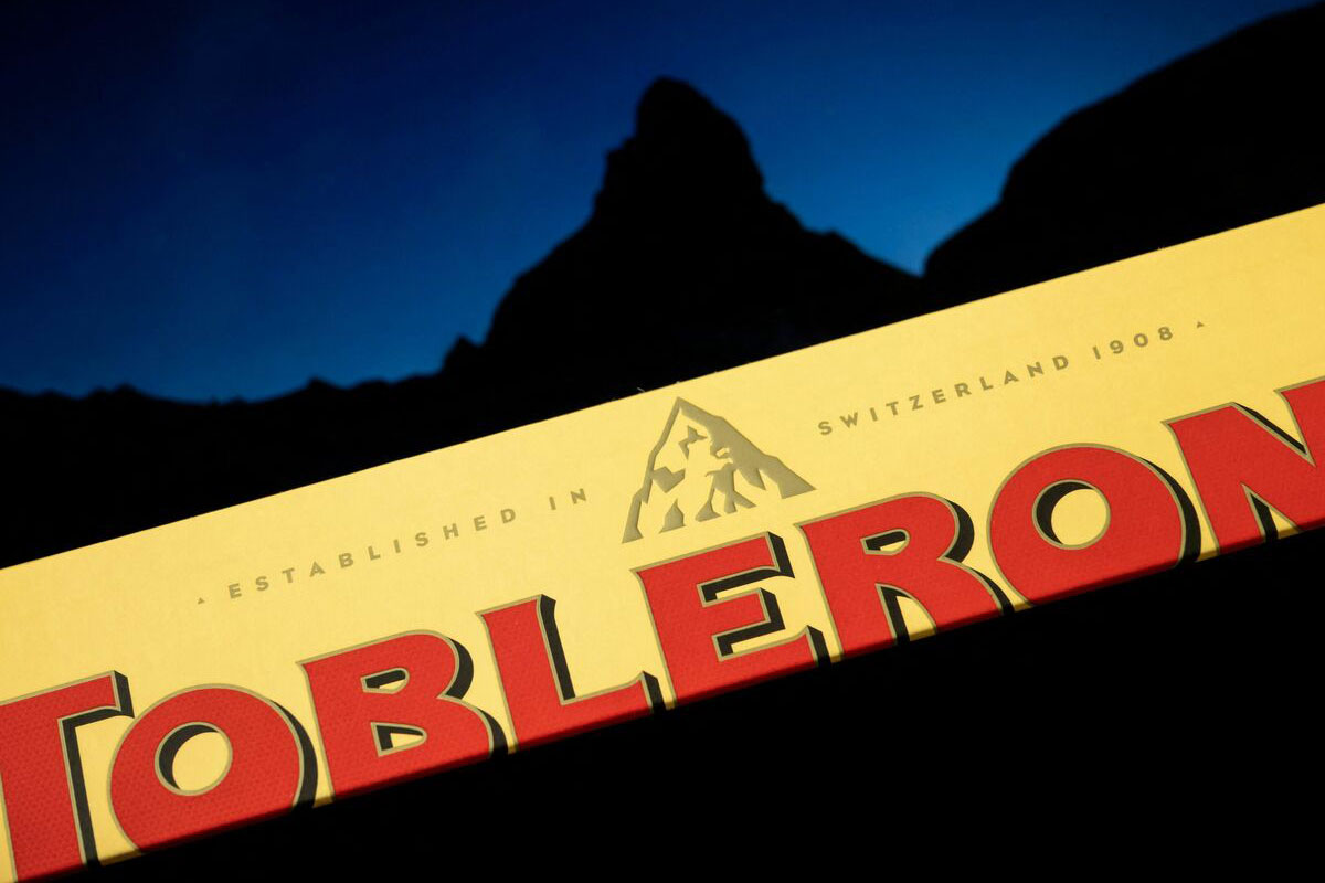 Toblerone debe cambiar su tradicional logo tras dejar de producir en Suiza