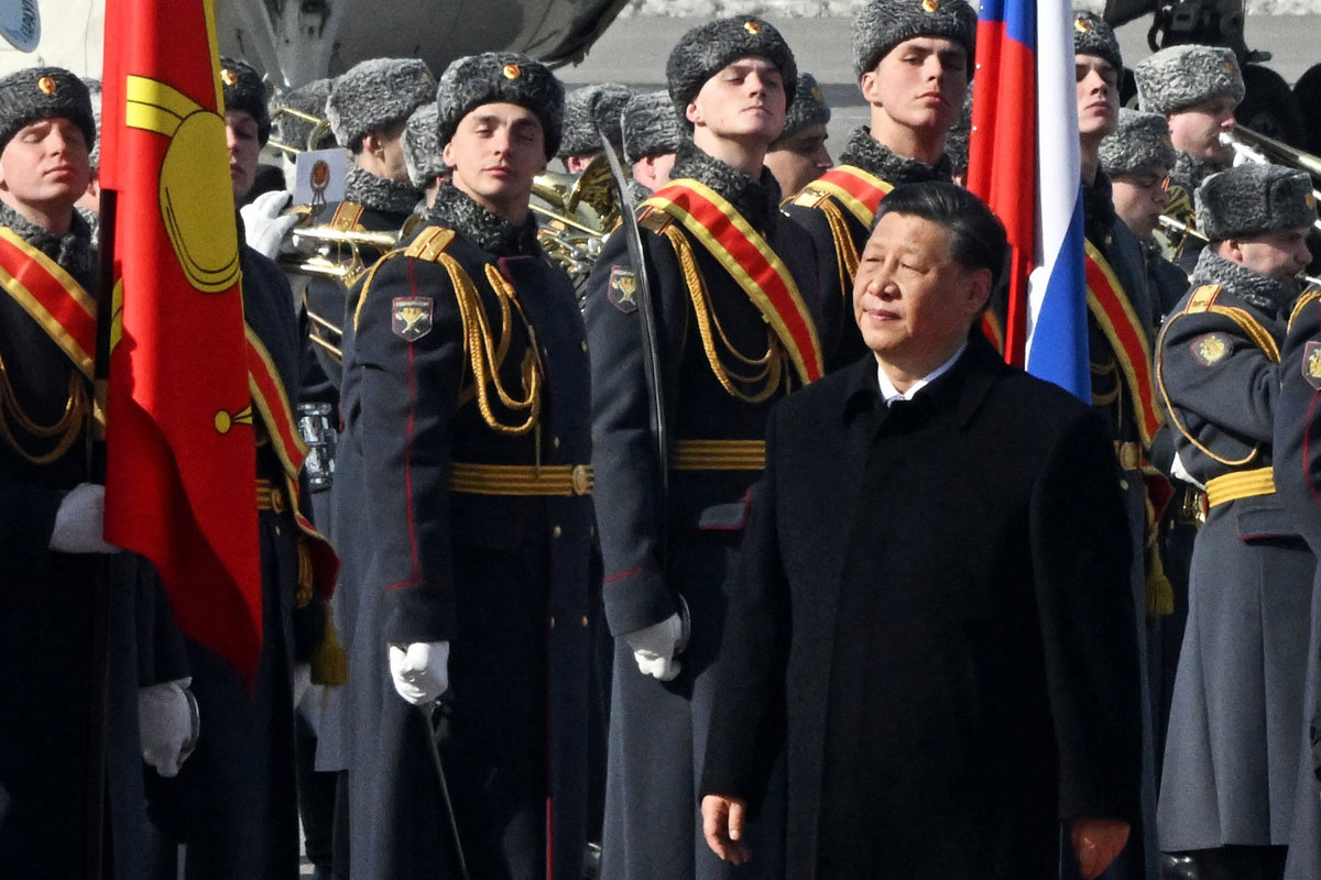 Xi Jinping llegó a Moscú y abogó por un “nuevo impulso” en las relaciones entre China y Rusia