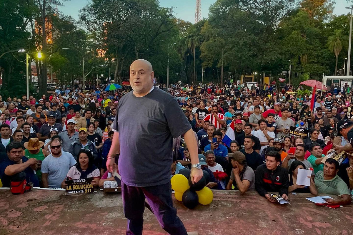 Payo, el Milei paraguayo, aprendiz de Bolsonaro