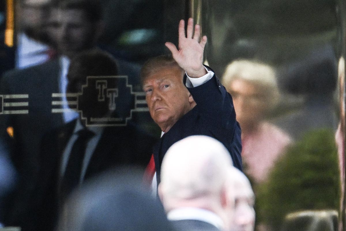 Estados Unidos, listo para la histórica detención de Trump como imputado por sobornar a una actriz porno