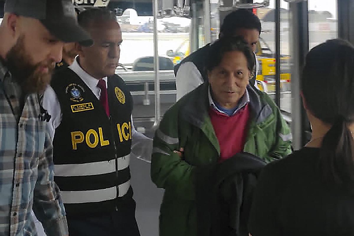 El expresidente Toledo es recluido en el mismo penal donde están Fujimori y Pedro Castillo