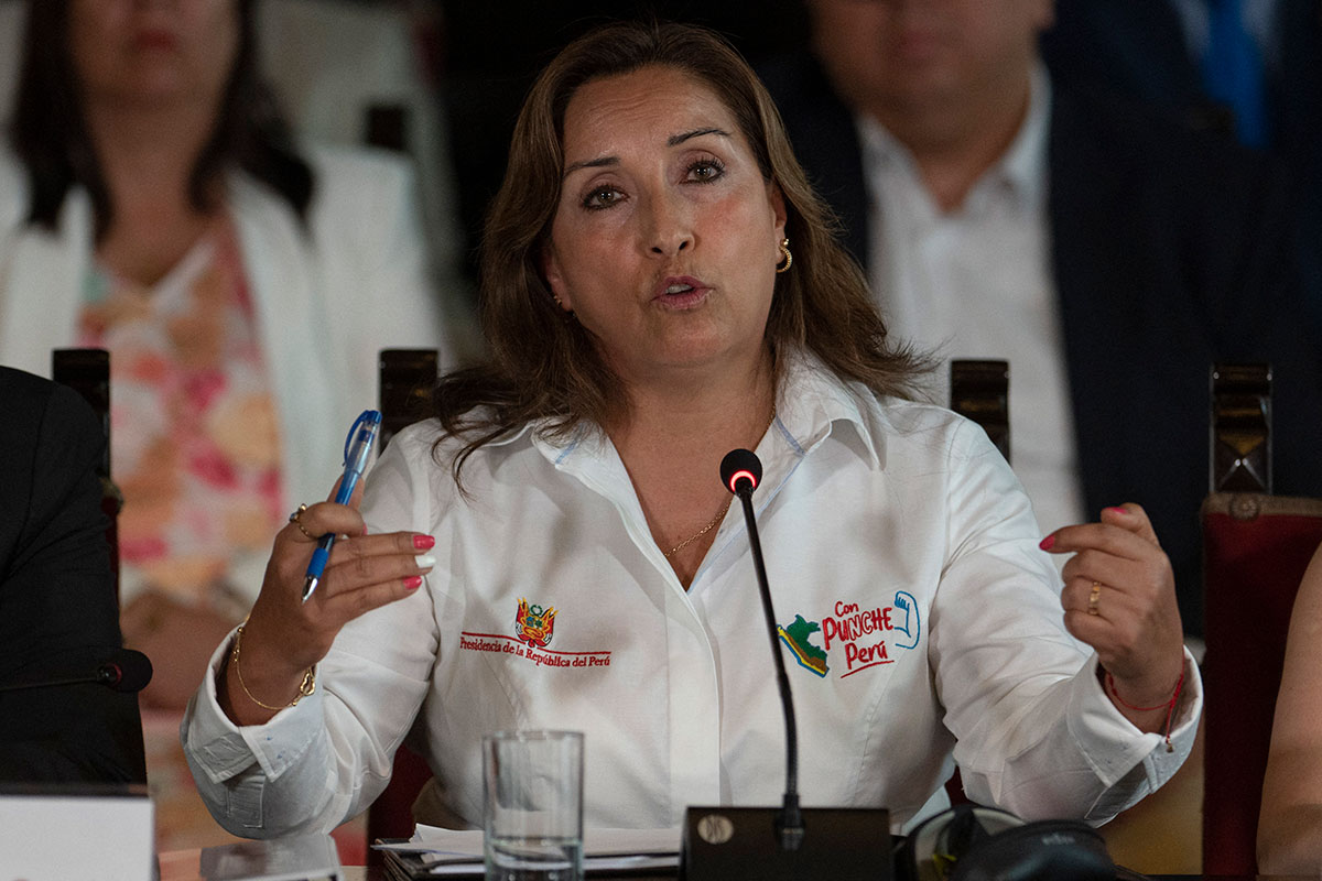 Los Rolex le marcan las horas a la presidenta de Perú