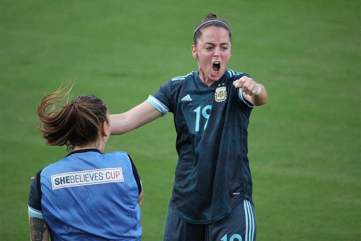 Argentina prepara su viaje al Mundial con una garantía: los goles de Mariana Larroquette