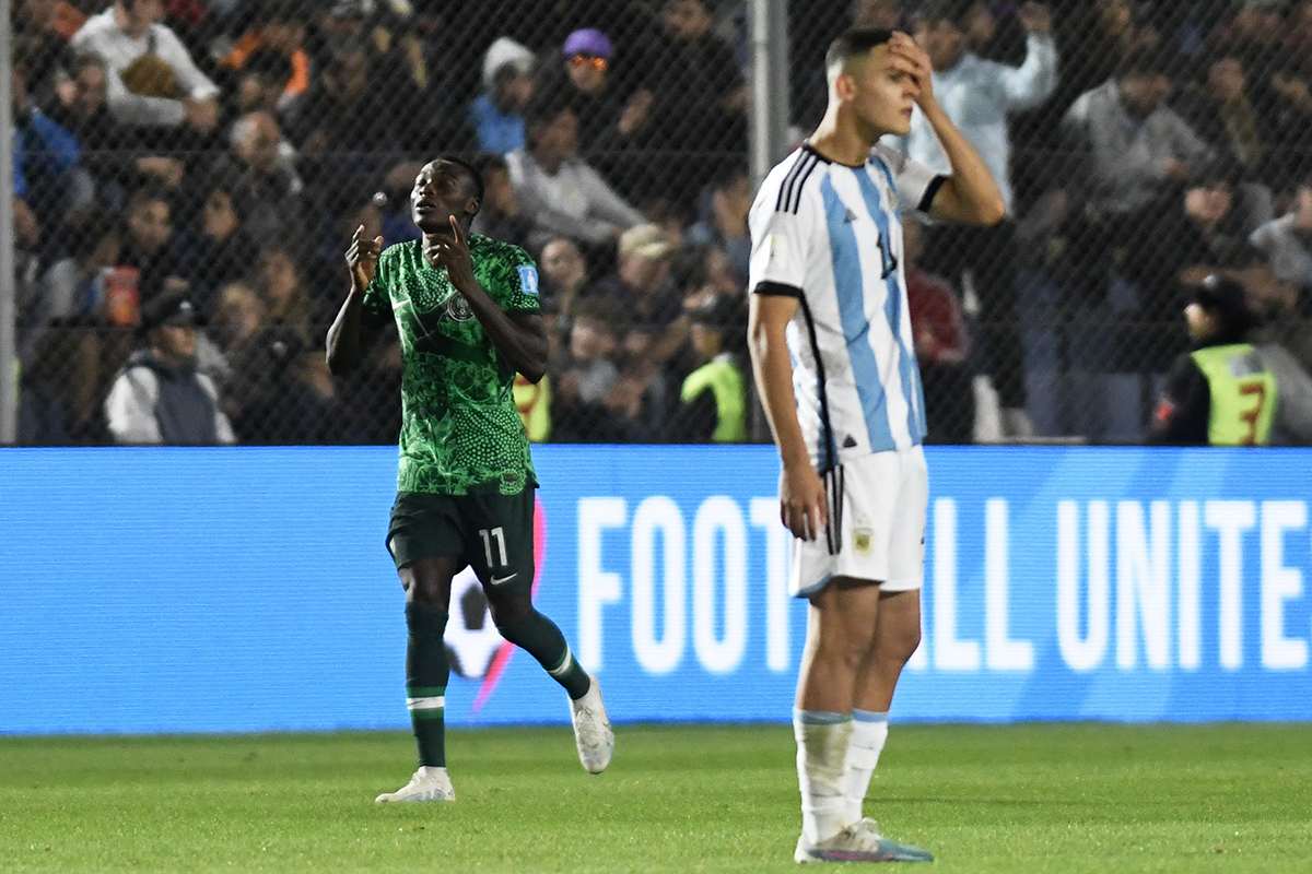 Golpe al Sub 20: perdió 2-0 con Nigeria y quedó eliminado del Mundial