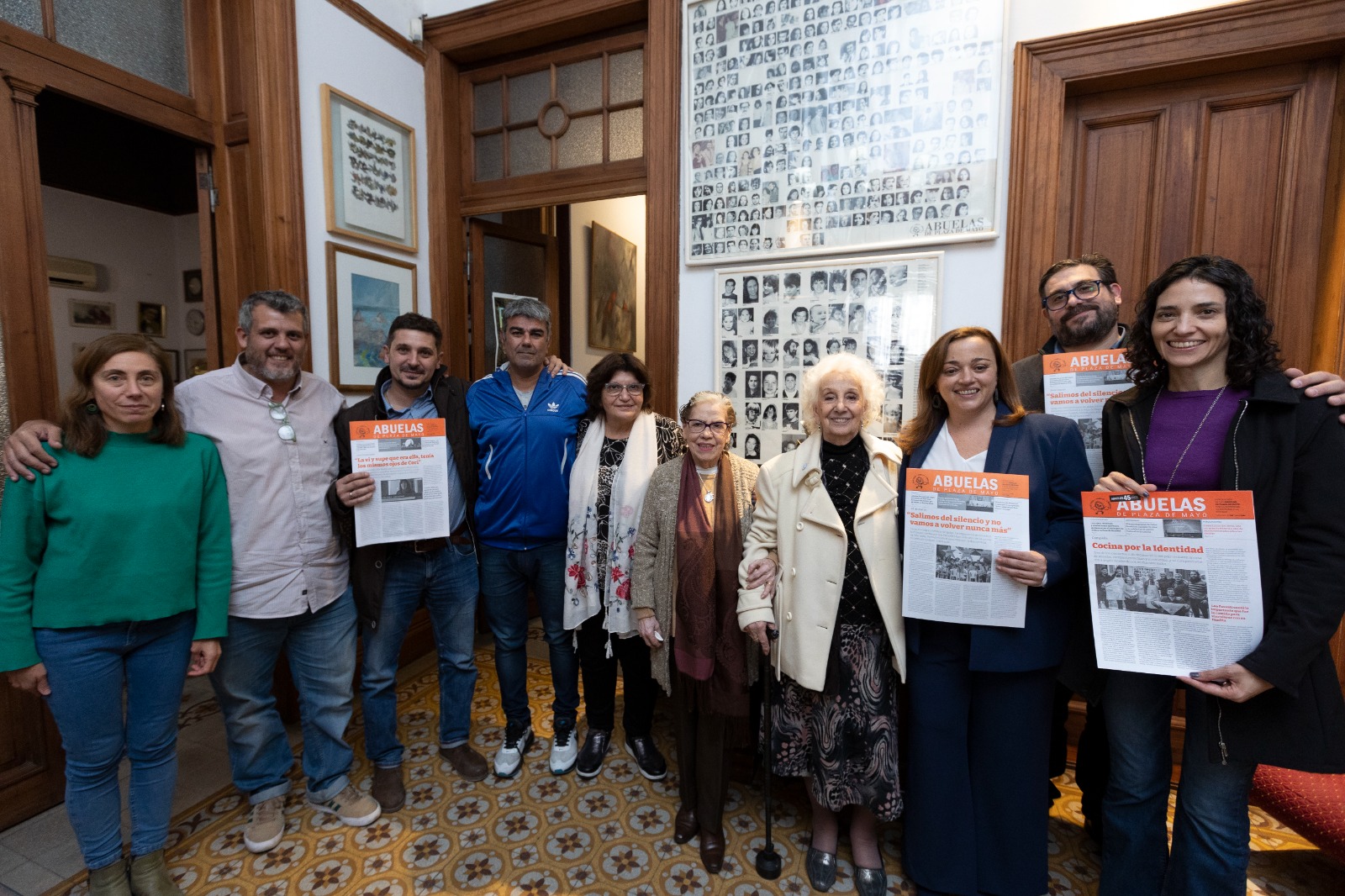Cecilia Moreau firmó convenio con Abuelas para promover acciones de Derechos Humanos