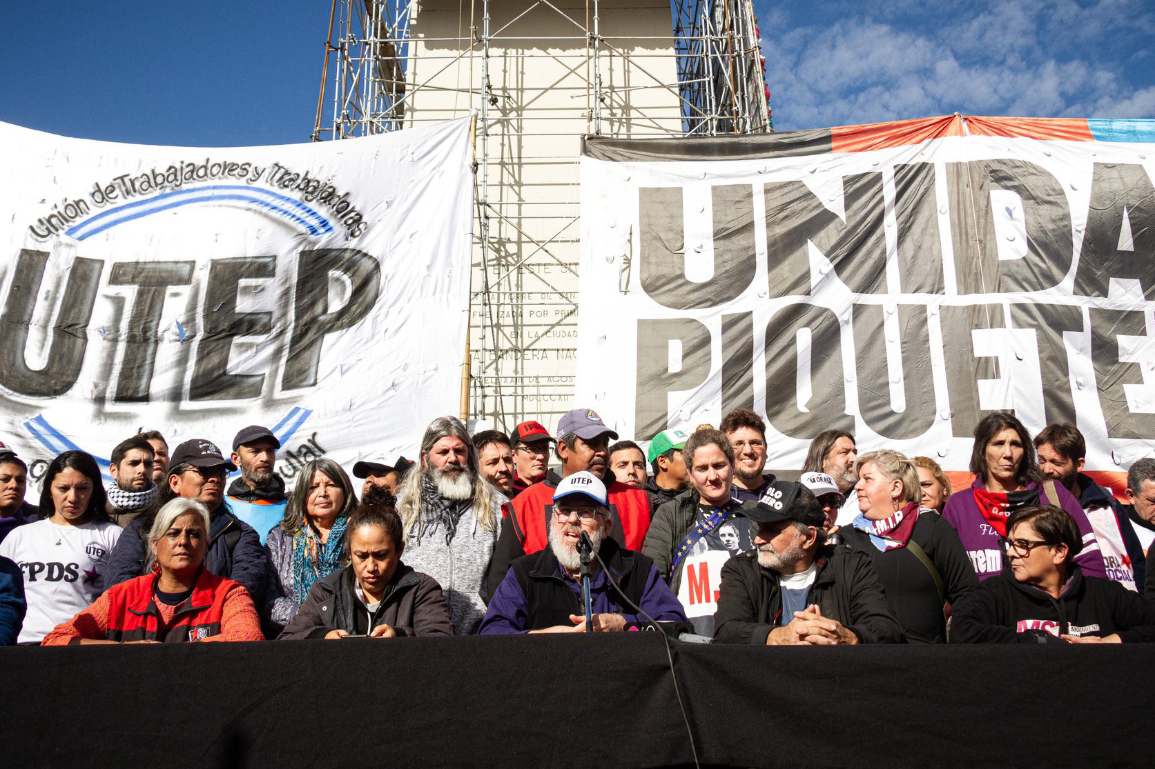 La Unidad Piquetera y la UTEP anunciaron un plan de lucha común de todas las organizaciones sociales