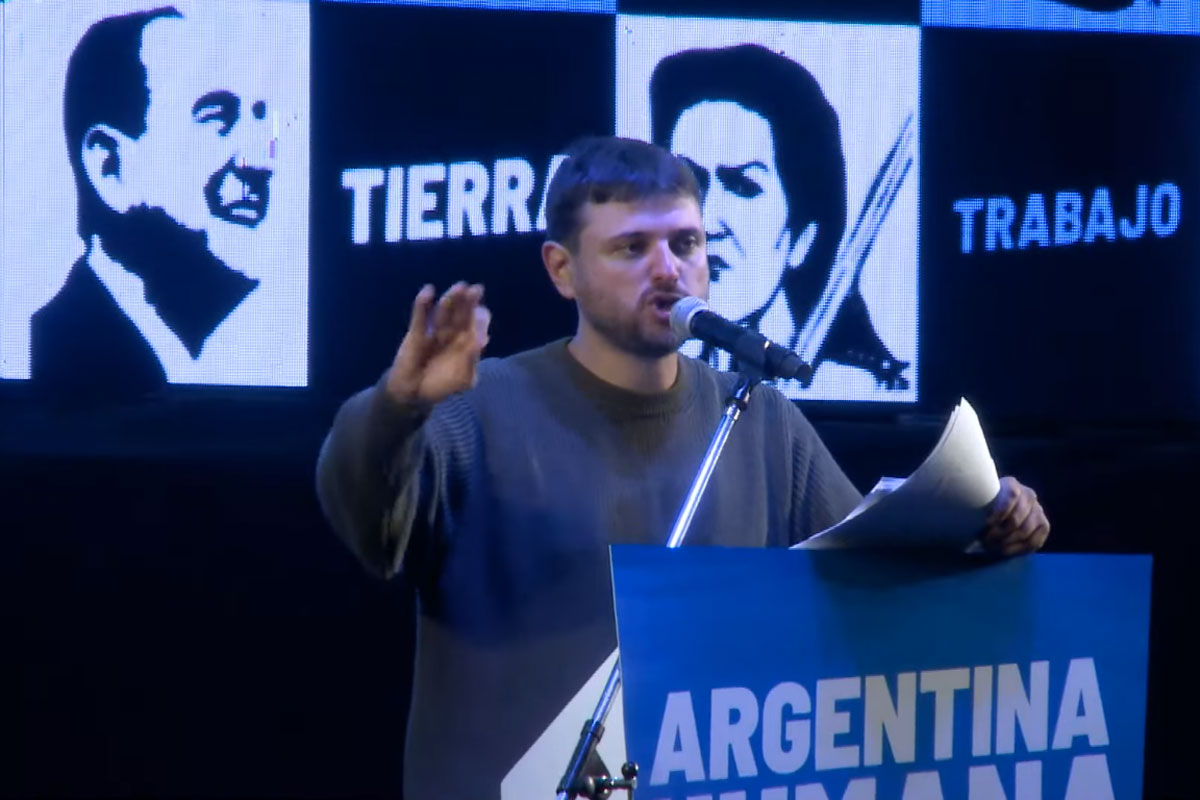 Juan Grabois se lanzó a la presidencia: «Los hijos de la generación diezmada vamos a tomar la posta»