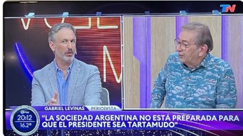 La Asociación Argentina de Tartamudos repudió comentarios de Gabriel Levinas por «discriminatorios y peyorativos»