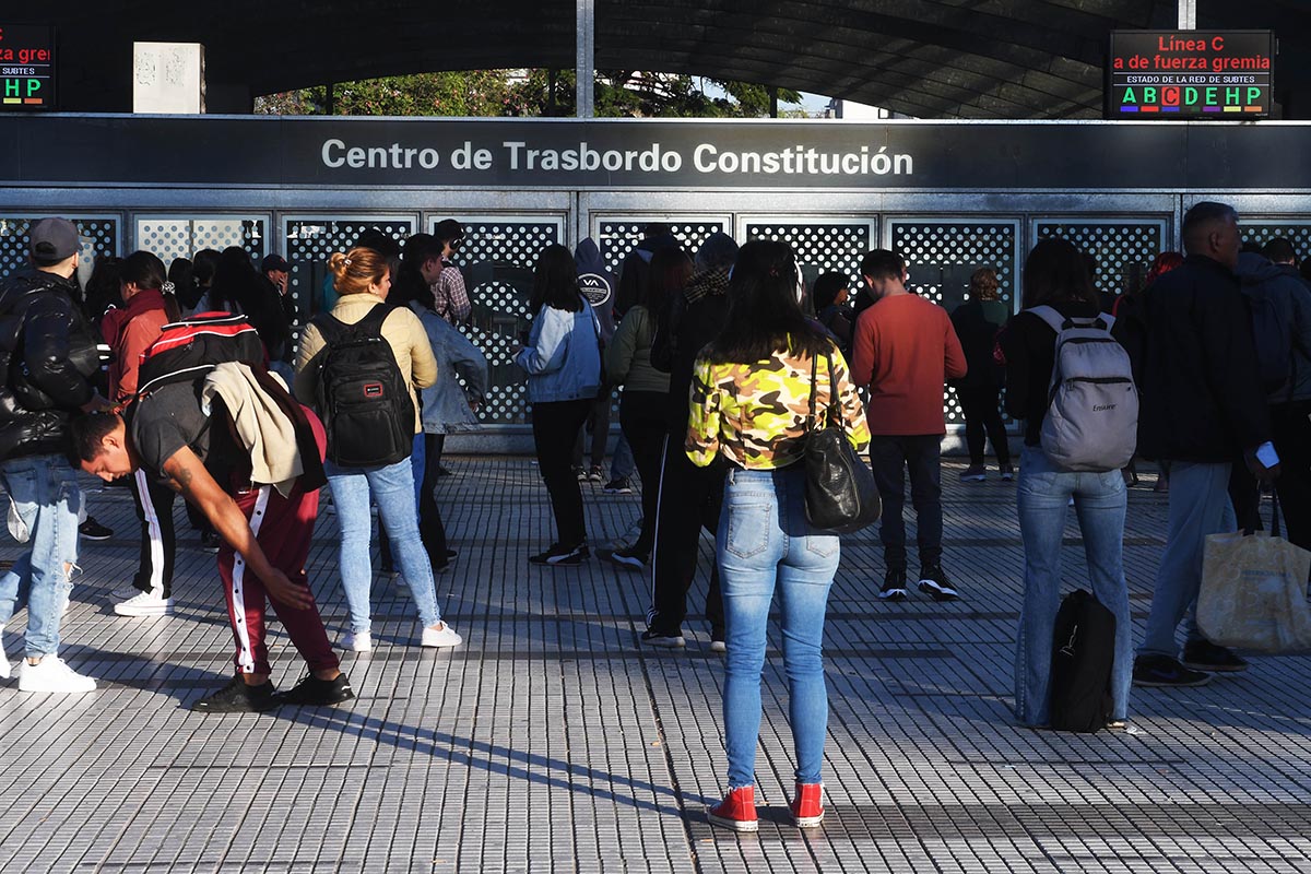 Paro de metrodelegados: la línea A de subte no circula hasta las 12 y luego sigue la D