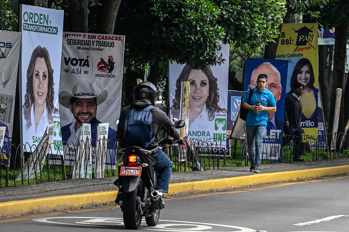 Elecciones presidenciales en Guatemala:  22 candidaturas y ninguna flor