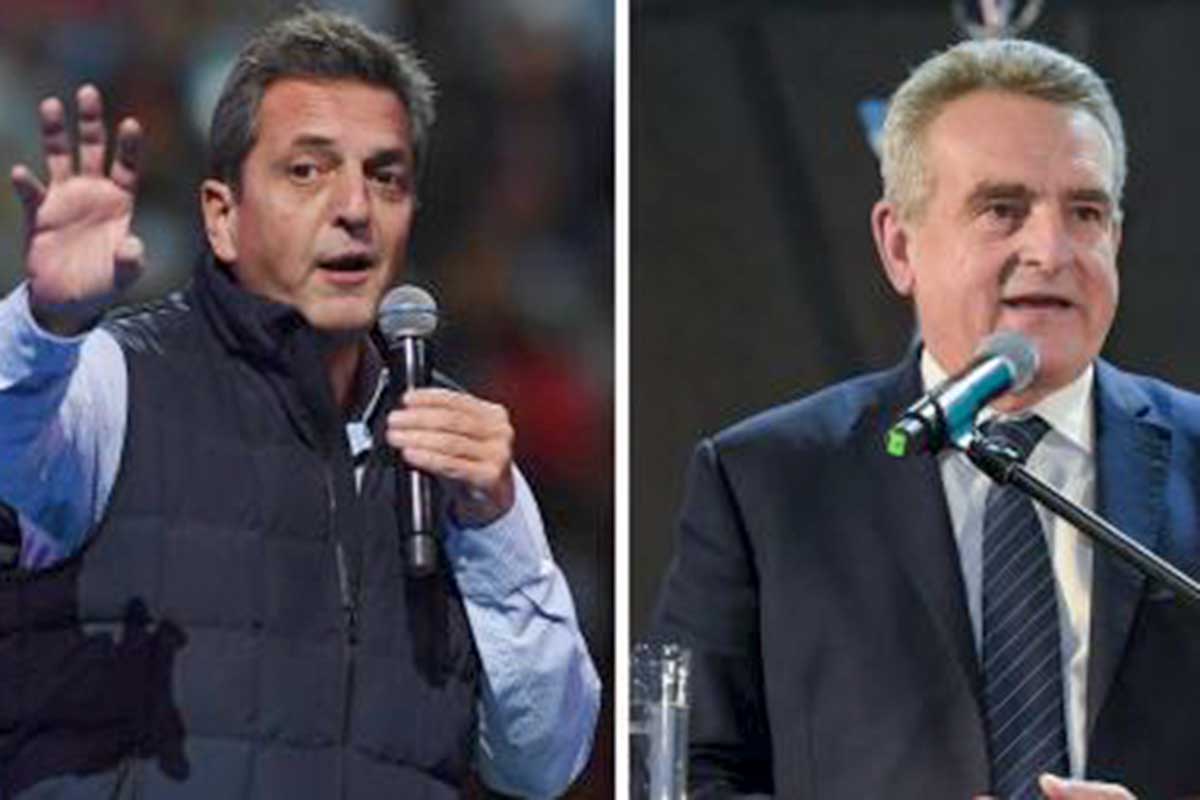 Massa visita planta de energía y Rossi encabeza botadura en Astillero Rio Santiago