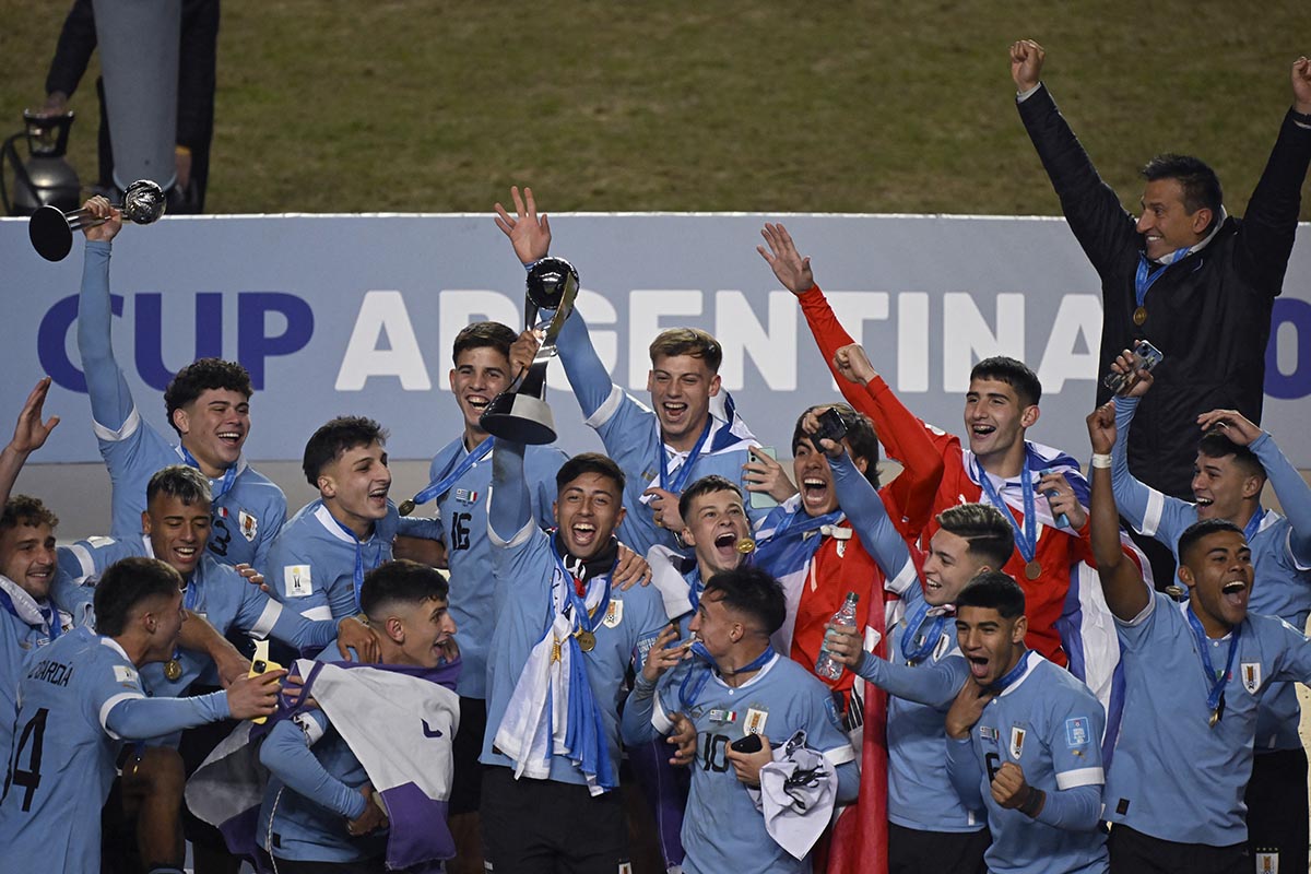 Maradonazo en La Plata: la Celeste campeona del mundo Sub 20 por primera vez